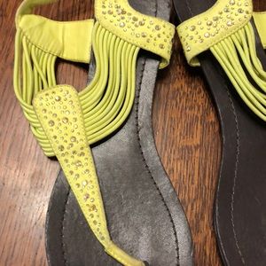 CATO Women’s Lime green sandals